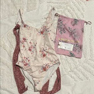 Beautiful Love Shack Fancy One-piece swimsuit